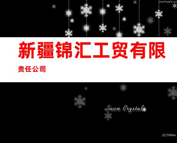 新疆锦汇工贸有限责任公司